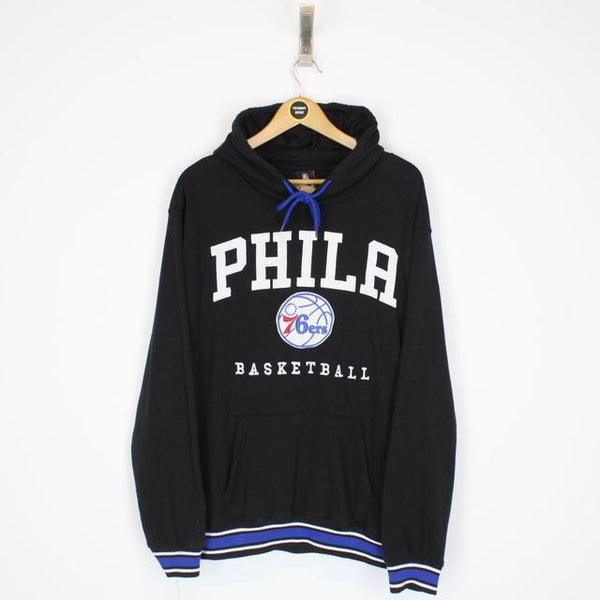 Black 76ers hoodie best sale