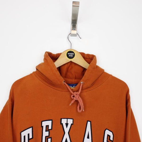 Vintage USA Texas Longhorns Orange Hoodie Jumper