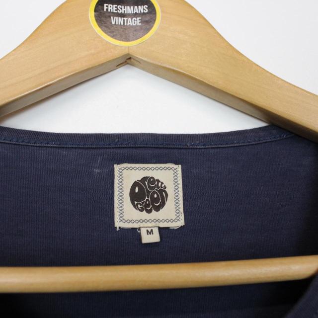 Pretty Green Navy Blue and Multicoloured Spellout Short Sleeve T-Shirt