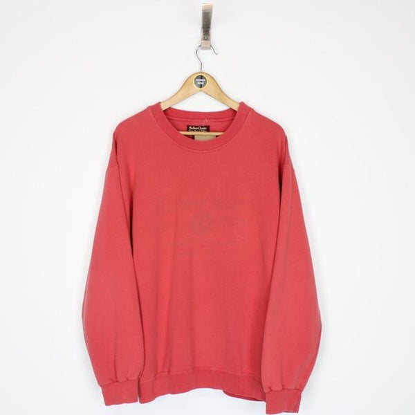 Vintage 90s Marlboro Classics Red Sweatshirt Jumper