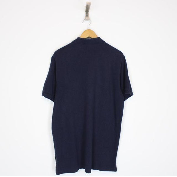 Vintage Polo Ralph Lauren Navy Blue Short Sleeve Polo Shirt